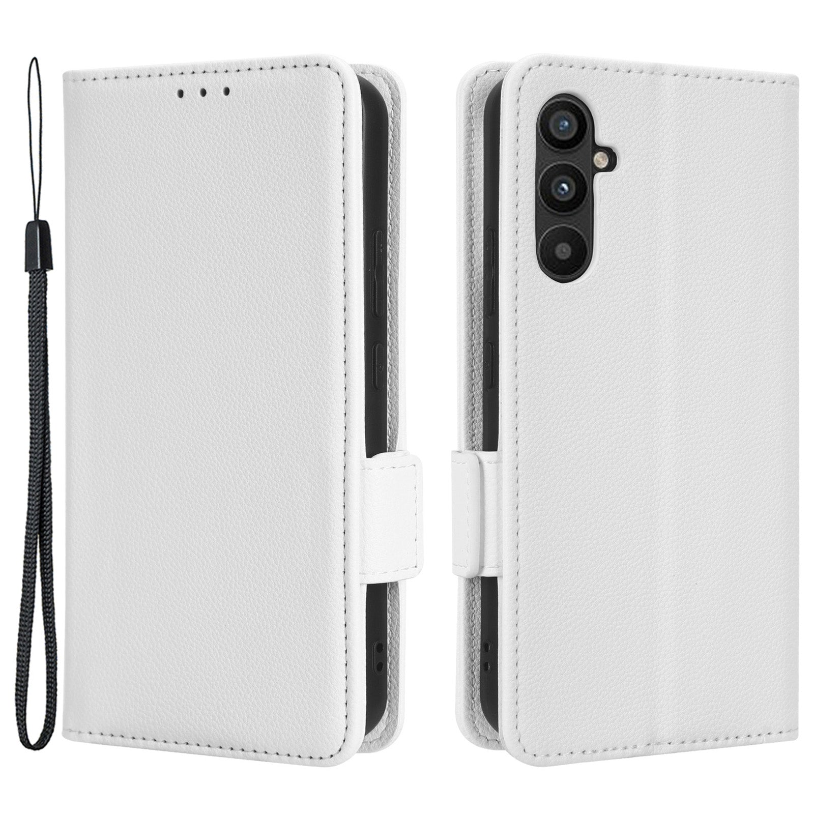 For Samsung Galaxy A24 4G / A24 5G PU Leather Phone Case Litchi Texture Wallet Stand Protective Phone Cover For Samsung Galaxy A24 4G / A24 5G PU Leather Phone Case Litchi Texture Wallet Stand Protective Phone Cover